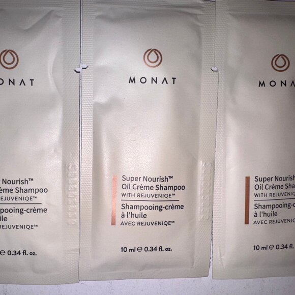 3x Monat Super Nourish Oil Creme Conditioner Sample 10 ml 0.34 Oz each - Picture 1 of 2